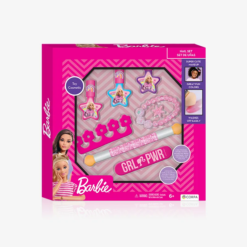 Nail Set, Barbie