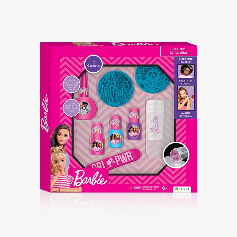 Nail Set, Barbie
