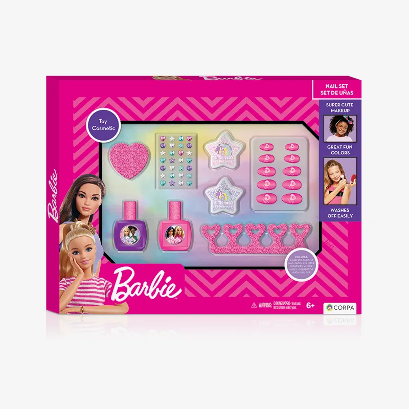 Nail Set, Barbie