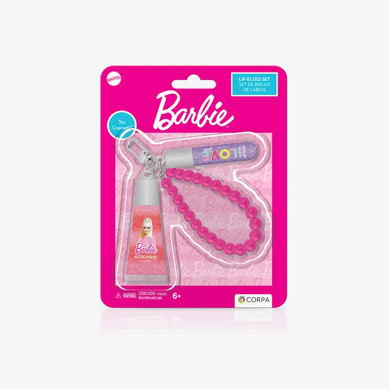Lip Gloss Set, Barbie