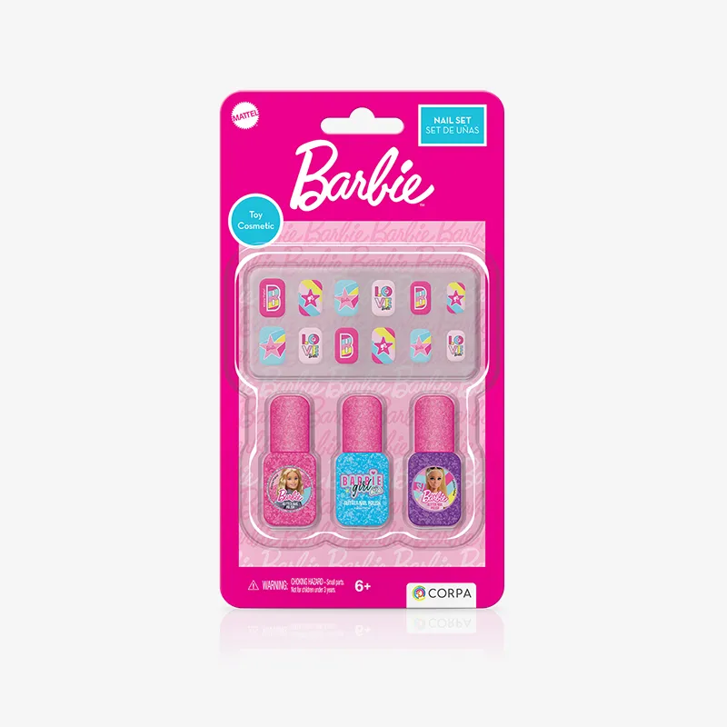 Nail Set, Barbie