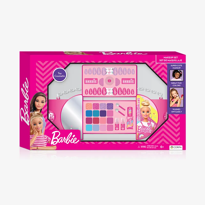 Big Sliding cosmetic case, Barbie