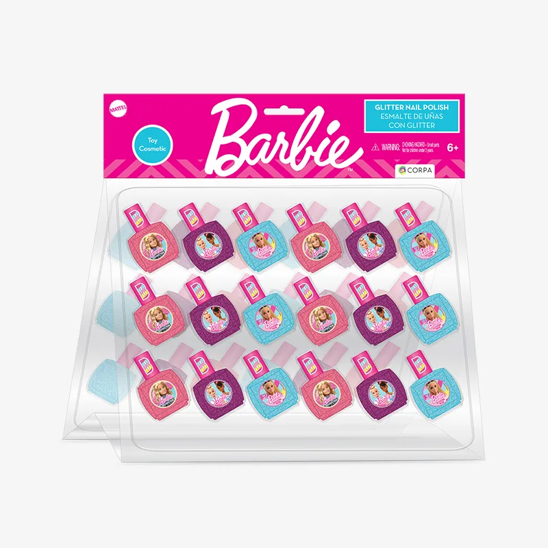 Nail Polish Exhibitor - 36 pcs per exhibitor, Barbie