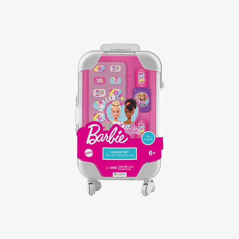 Medium Mini Trolley Wih Makeup, Barbie