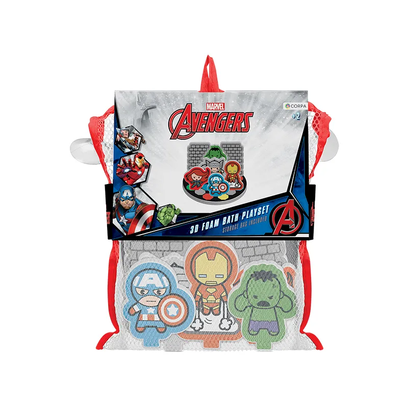 3D Bath Playset, Avengers