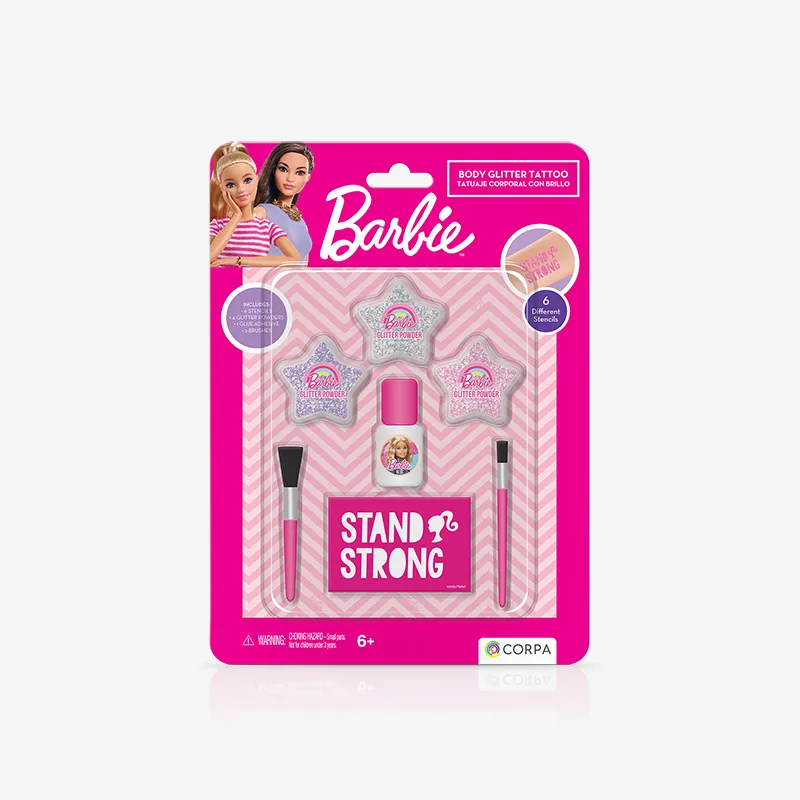 Body Glitter Tattoo, Barbie