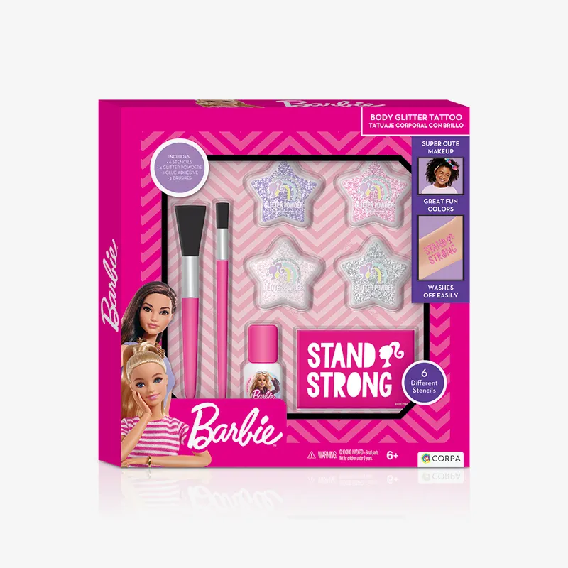 Body Glitter Tattoo, Barbie