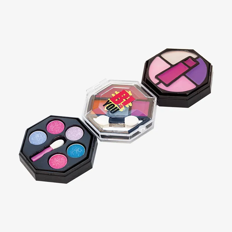 3 Decks Small Round Cosmetic Case, Photo 3 of 5