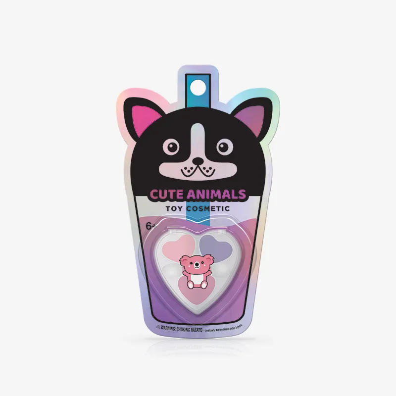 Big Blister with Cosmetics (2 Assort.), Cute Animals
