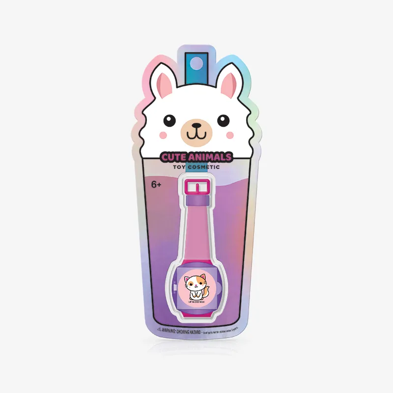 Lipgloss watch, Cute Animals