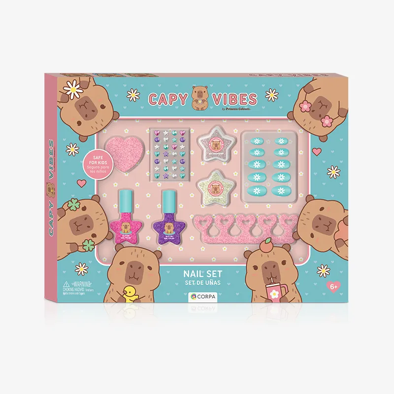 Large Nail Set, Capy Vibes