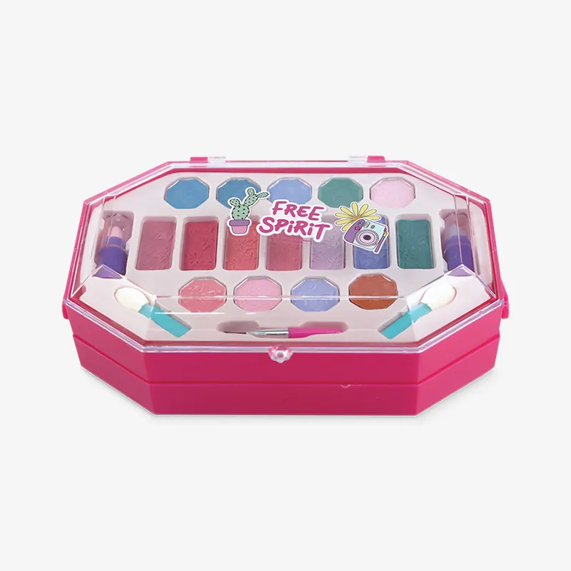2 Decks Large Octagonal Makeup Case, Photo 4 of 7