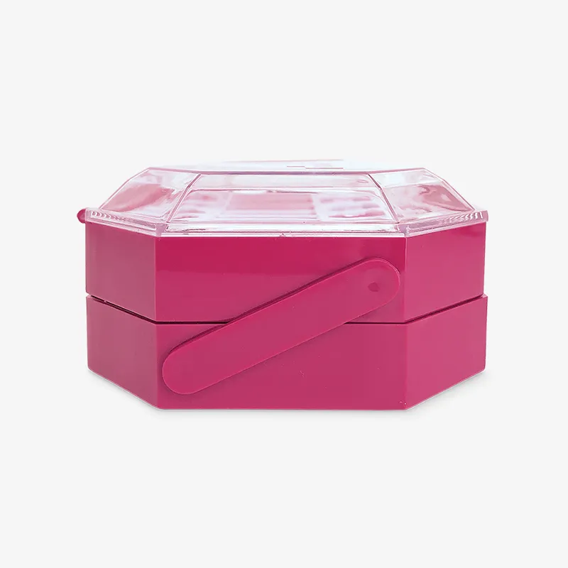 2 Decks Large Octagonal Makeup Case, Photo 7 of 7