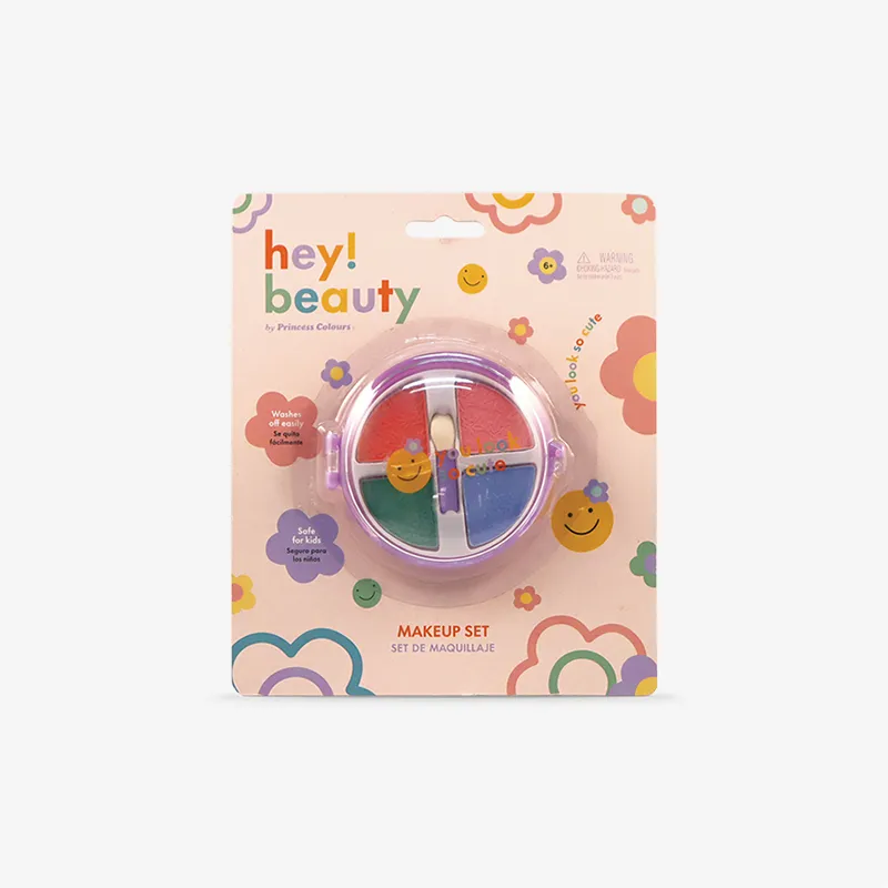 Round Makeup Case (2 Assort.), Hey! Beauty