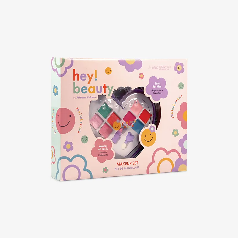 Big Heart Makeup Case, Hey! Beauty