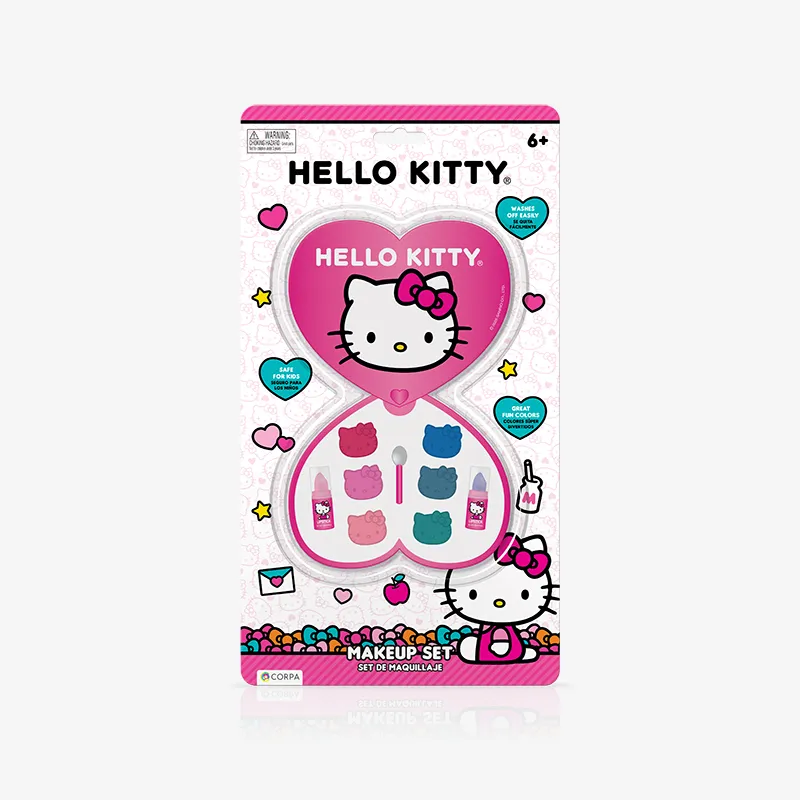 Heart Makeup Case, Hello Kitty