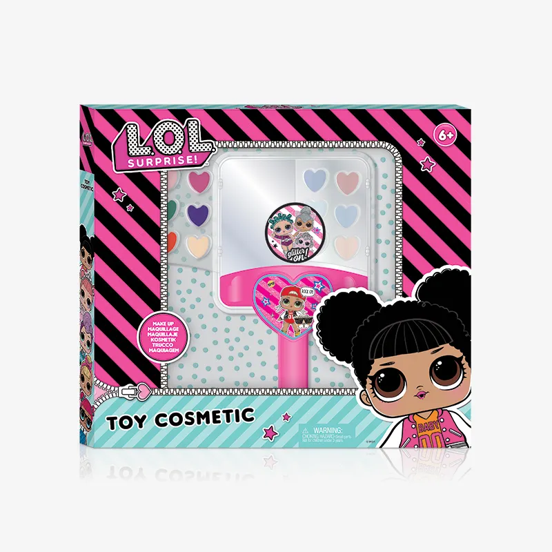 Vanity mirror with cosmetics., LOL Surprise