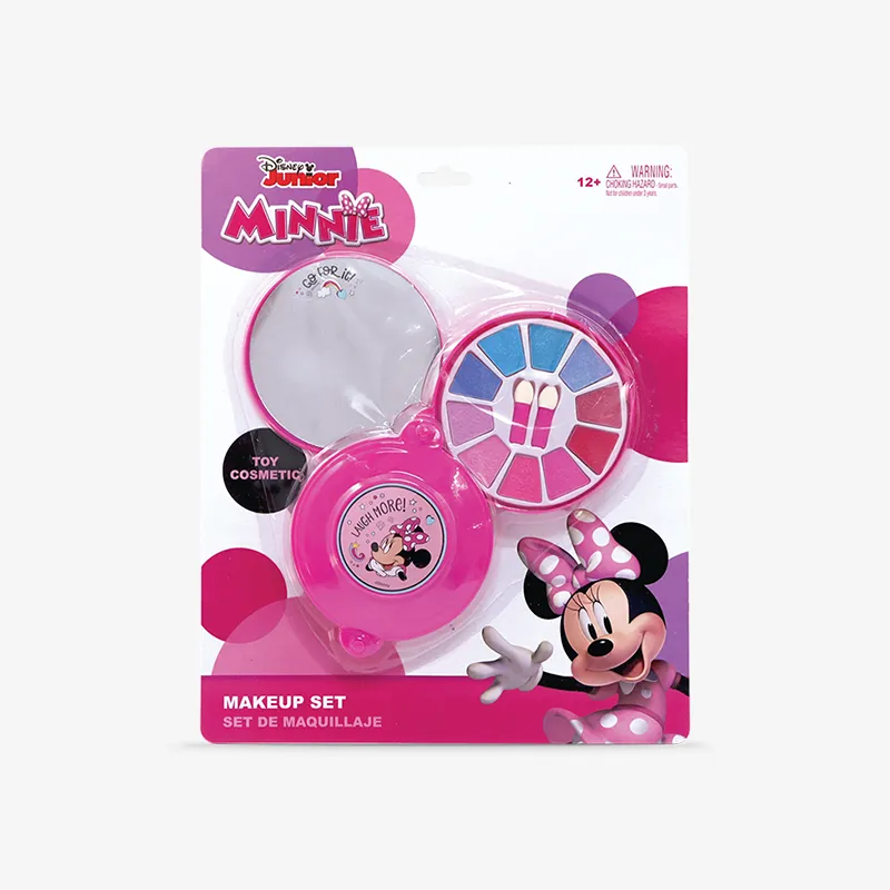 2 Decks Round Makeup Case, Minnie