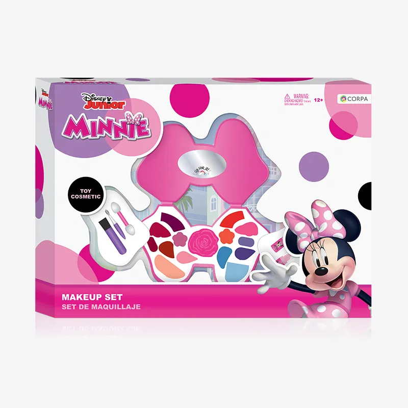 2 Decks Sliding Makeup Case, Minnie