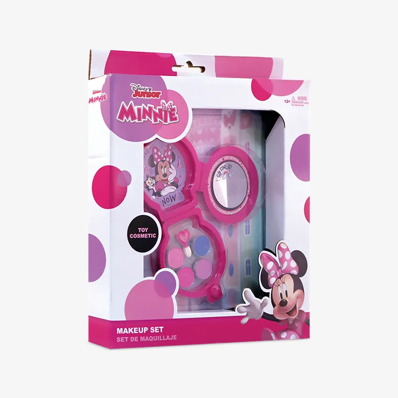 3 Decks Folding Makeup Case, Minnie