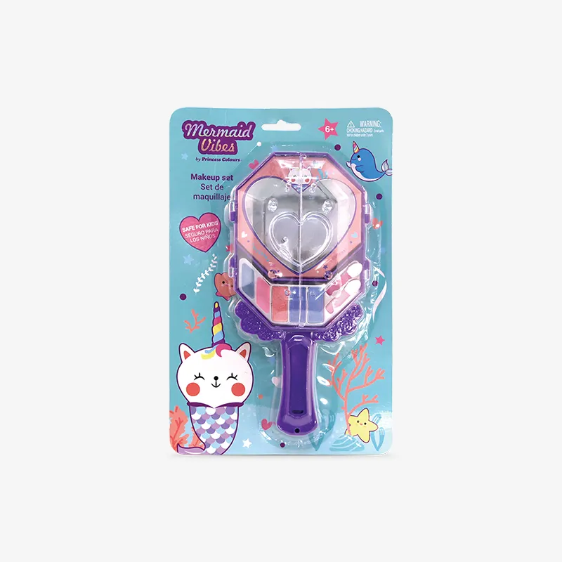 Hand Mirror with Cosmetics, Mermaid Vibes