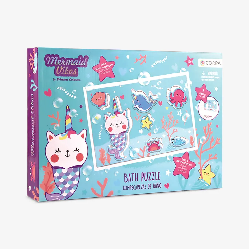 Bath Puzzle Rectangular, Mermaid Vibes