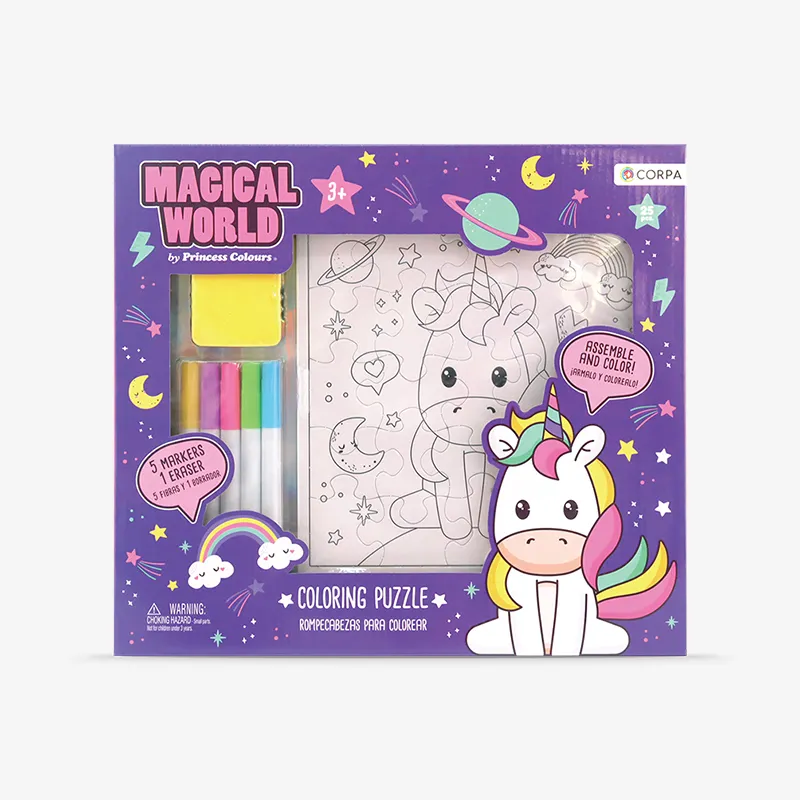 Diy Coloring Puzzle, Photo 2 of 4