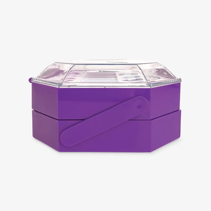 2 Decks Large Octagonal Makeup Case, Photo 7 of 7