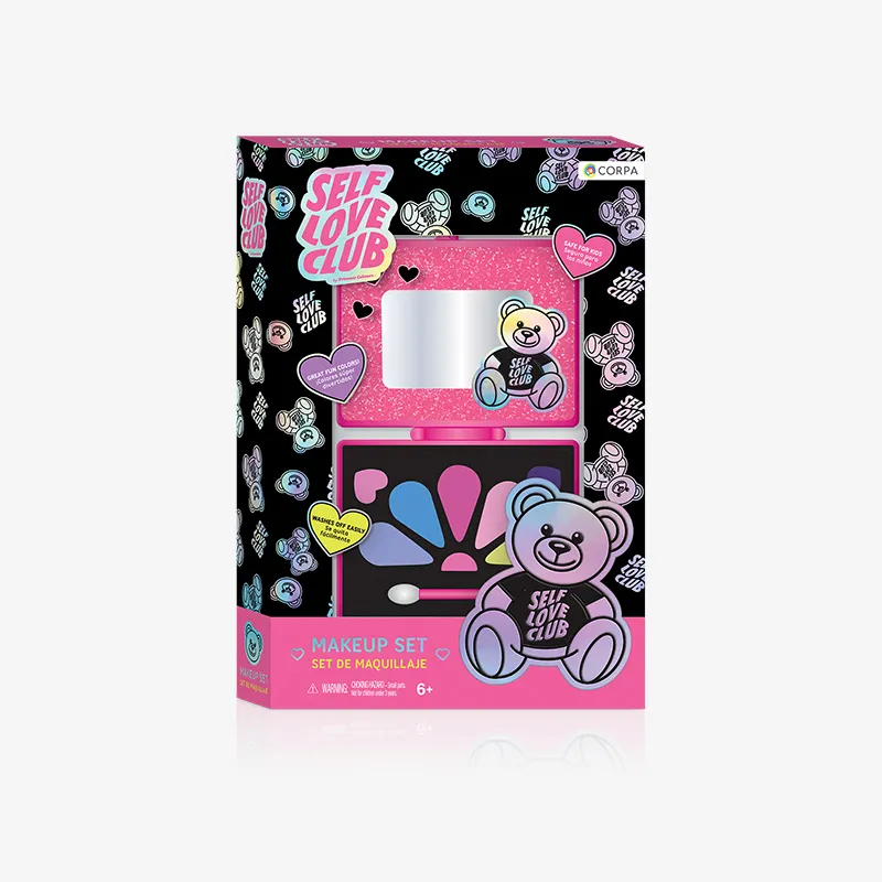 Rectangular Makeup Case (2 Assort.), Self Love Club