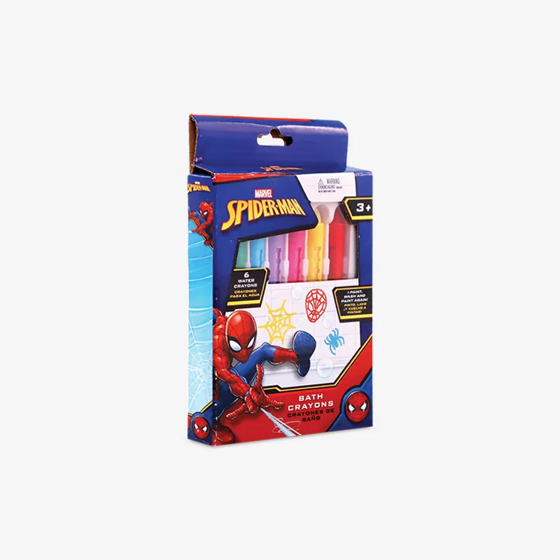 Bath Crayons, Spider-man