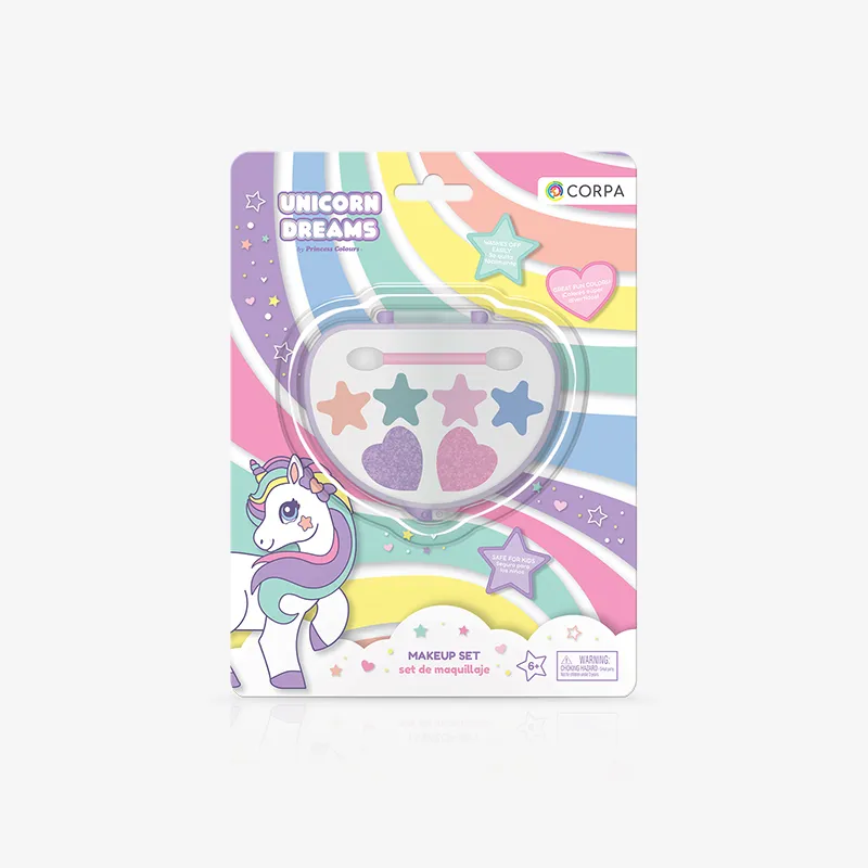 Medium Makeup Case, Unicorn Dreams