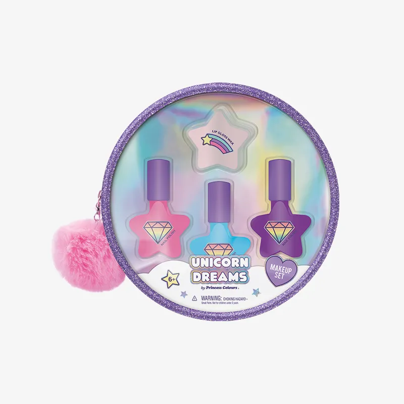 Makeup Set Pvc Pouch, Unicorn Dreams