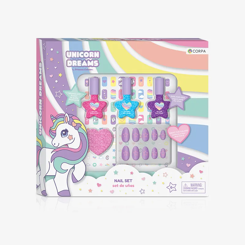 Medium Nail Set, Unicorn Dreams