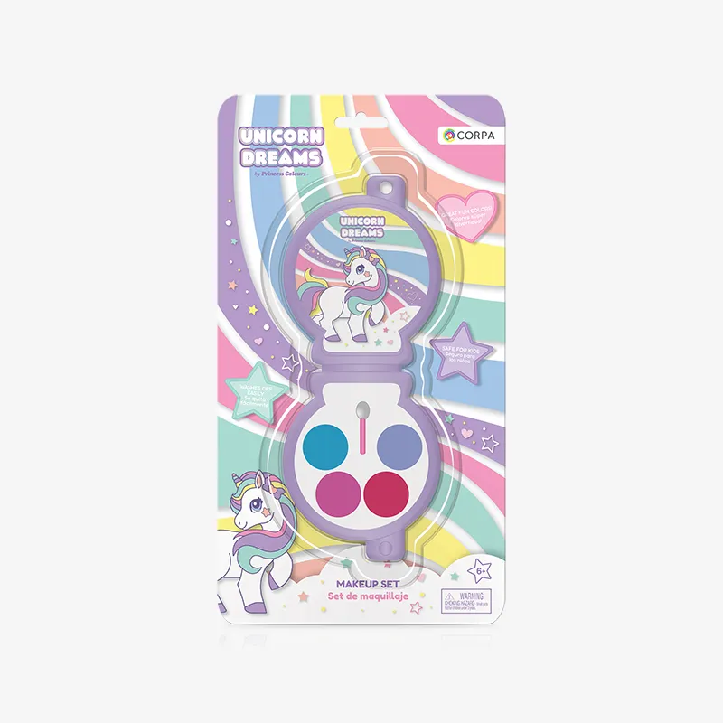 Round Make up Set, Unicorn Dreams